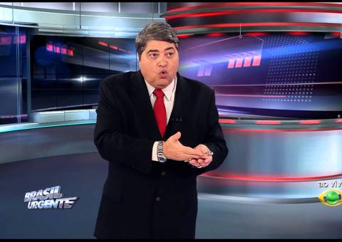 Homem da cotoco para Datena ao vivo