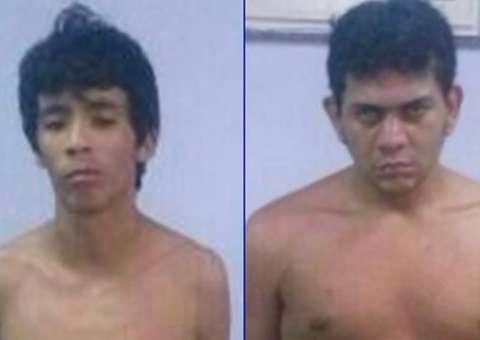 Flagrados traficando na madrugada