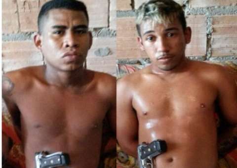 Dupla armada do tráfico de drogas intimidava no Nossa Senhora de Fátima