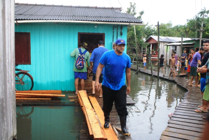 Eirunepé em estado de emergência devido a cheia do rio Juruá