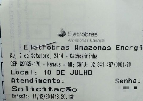Usuários reclamam de serviços da Eletrobrás