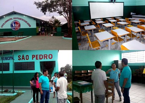 Escolas que funcionarão como locais de votação  entregues nesta quarta-feira ao TRE