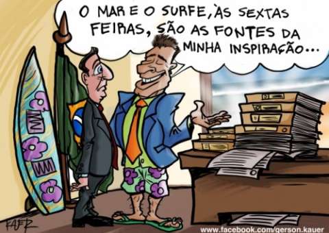 Juiz surfista só trabalhava até quinta