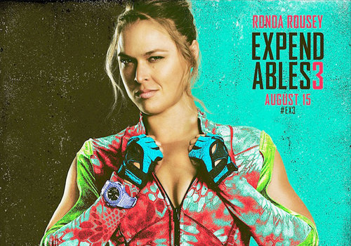 Musa do MMA, Ronda Rousey estará em "Os Mercenários 3"
