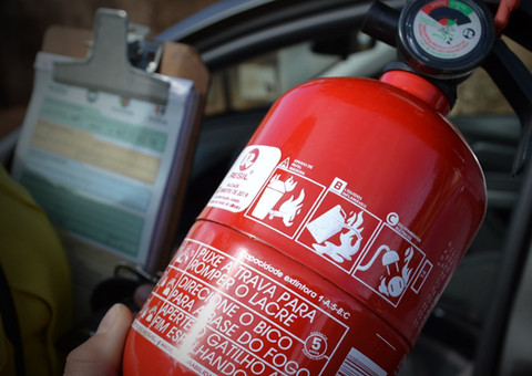 Cobrança do extintor ABC é prorrogado e passa a ser cobrado só em Julho
