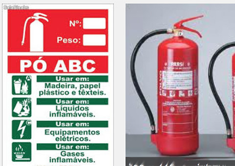 Extintores ABC só devem chegar no fim do mês 