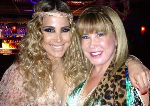 Zilu se derrete pelo neto e mostra rostinho do filho de Wanessa 