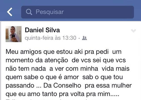 Com celular na mão, jovem comete suicídio após fim de namoro