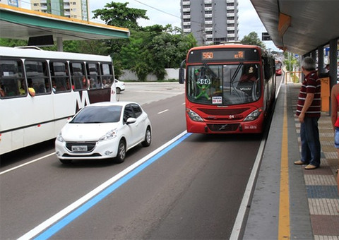 Faixa exclusiva do BRS tem apoio de motoristas