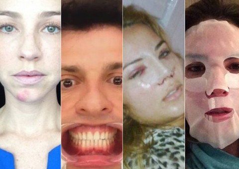 Veja as selfies mais bizarras de famosos "sem noção"