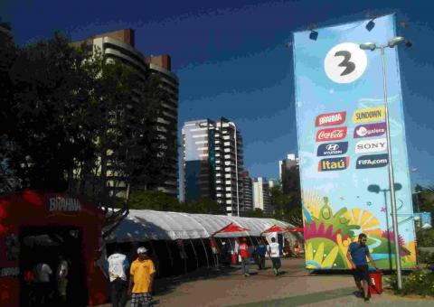 Fifa Fan Fest abre portões a partir das 11h