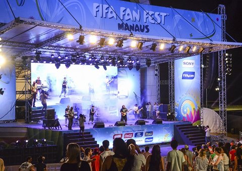 Reggae e vitória de times europeus animam o público da Fan Fest