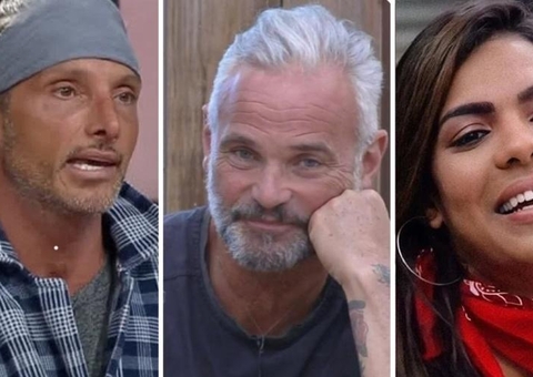 A Fazenda: Juliano Ceglia, Mateus e Tays estão roça