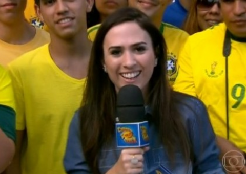 Tatá Werneck é a nova repórter do “Caldeirão do Huck”