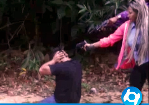 Vídeo de celular mostra mulher comandando execução em Manaus