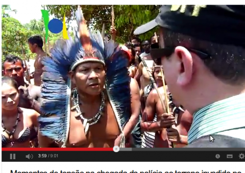 Delegado federal negocia com índios em Iranduba