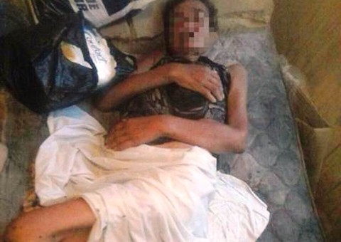  Filha é presa após abandonar mãe doente em situação deplorável 