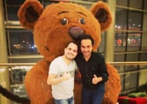 Filho de Luciano é detido após agredir a tia