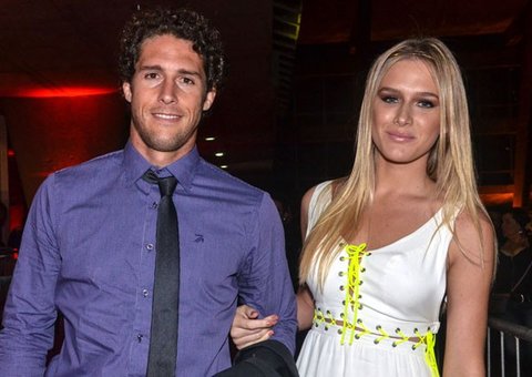 Após barraco em restaurante, Fiorella Mattheis e Flávio Canto estão separados