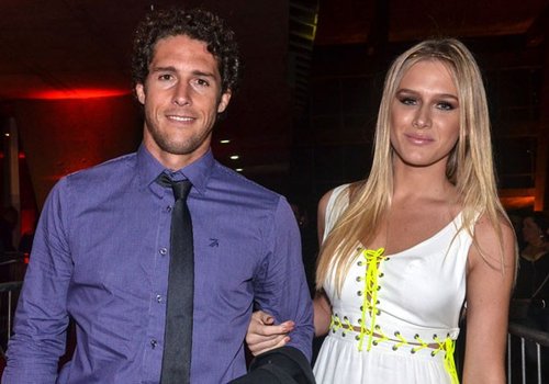 Após barraco em restaurante, Fiorella Mattheis e Flávio Canto estão separados