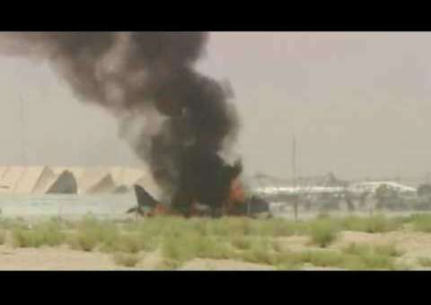 Piloto ejeta de avião e escapa da morte por pouco