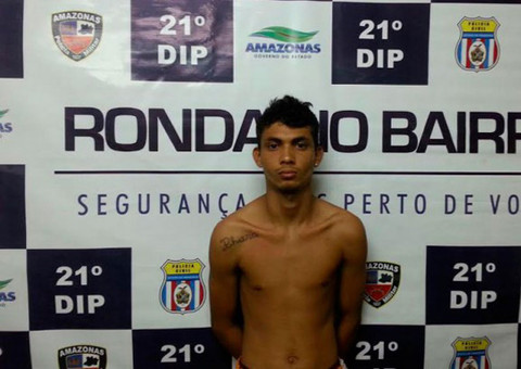 Foragido do Compaj é recapturado por poliiais do  21° DIP