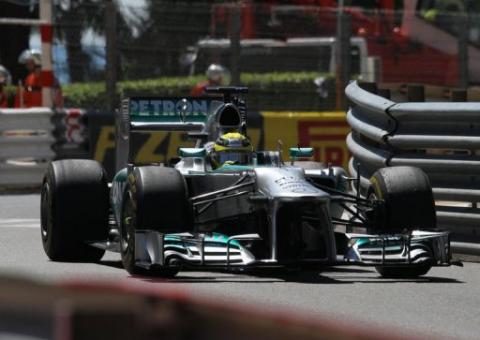 Rosberg é o mais rápido no primeiro treino livre do GP de Mônaco
