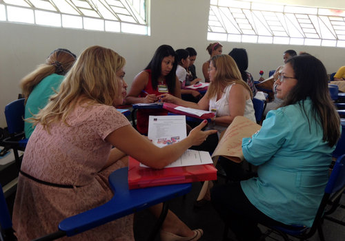 Professores da rede municipal participam de curso de formação