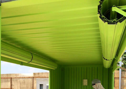 Novos quiosques da Ponta Negra já estão em construção