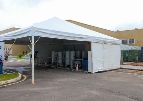 Delphina Aziz recebe instalação de duas usinas de oxigênio doadas pelo MS 