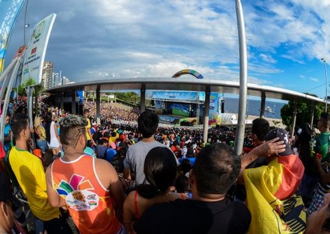 Mais de 500 mil pessoas assistiram à Fan Fest