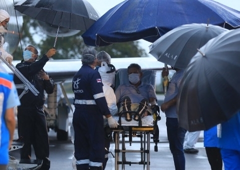 Covid-19: Mais 16 pacientes de Manaus são transferidos para o Maranhão