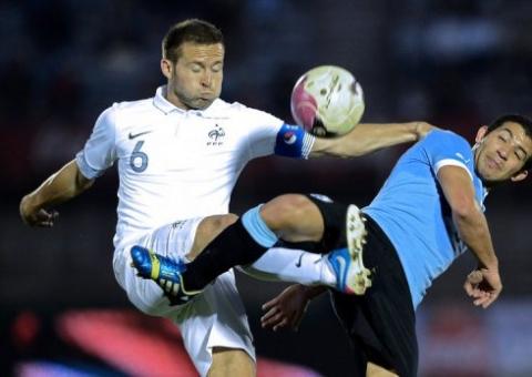 Antes de pegar o Brasil, França perde para Uruguai em Montevidéu