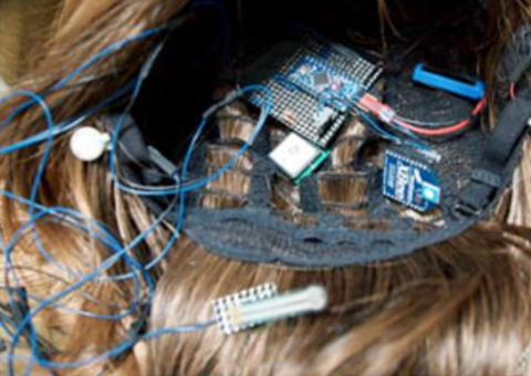 Sony cria peruca com GPS