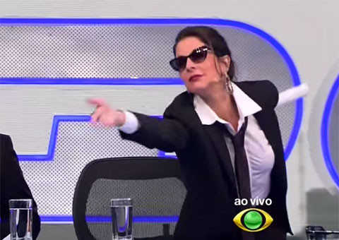 Assista a participação de Ana Paula Padrão no CQC