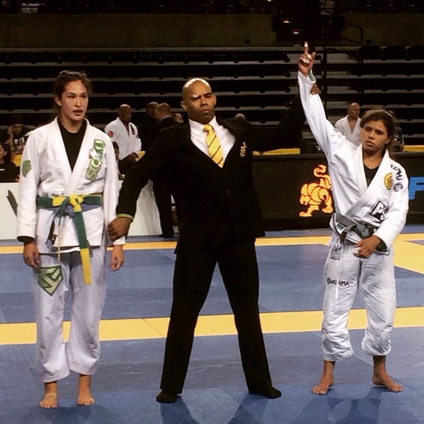Gabrielle McComb conquista ouro no Pan-Americano de Jiu- Jítsu nos EUA