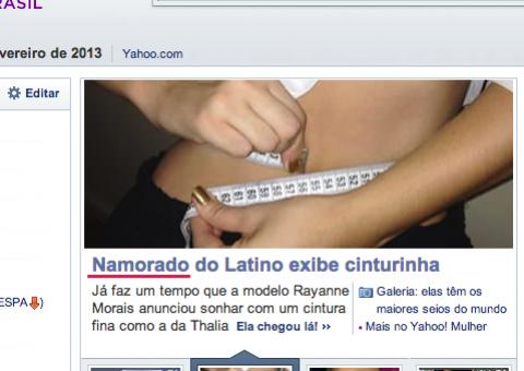 Portal Yahoo diz que cantor Latino tem namorado