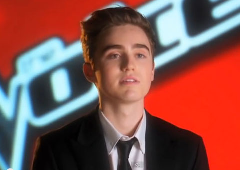 Jovem gago surpreende jurados do The Voice 2014