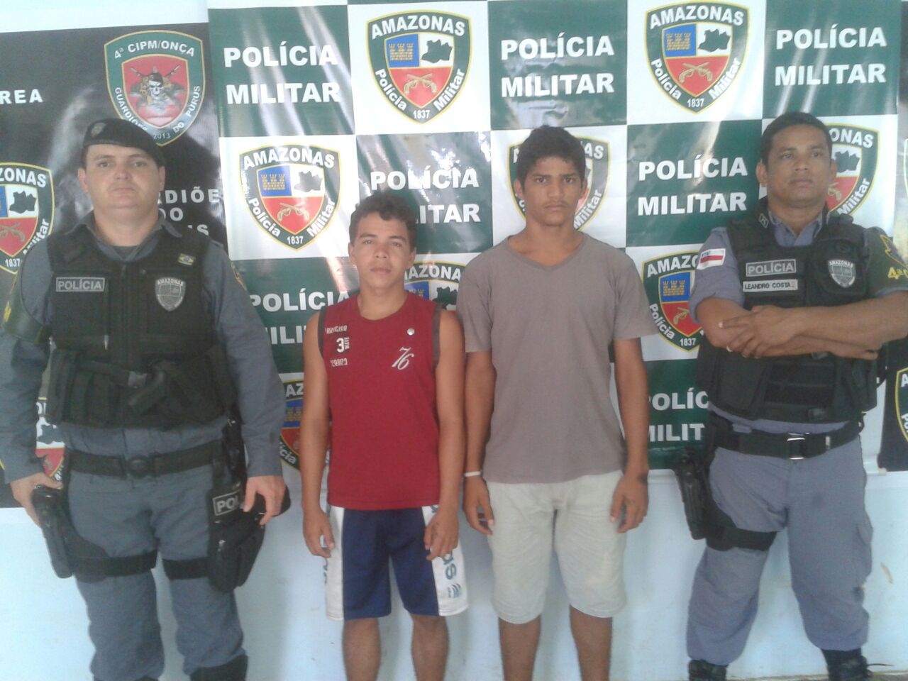  Em Lábrea, dupla que roubava estabelecimentos comerciais é presa