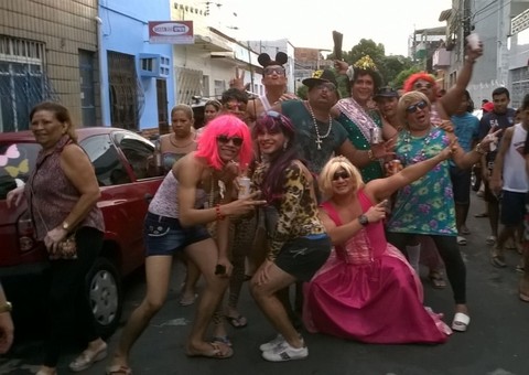 Desfile gay reúne mais de 200 brincantes em Aparecida para brindar 2015