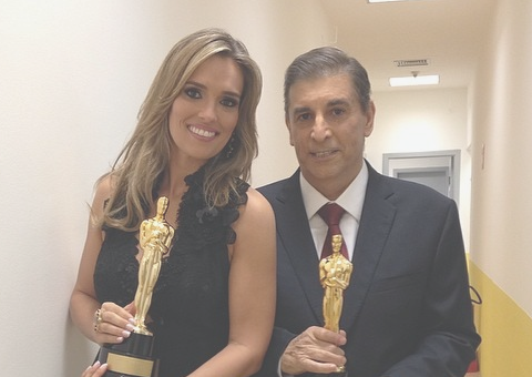 Com câncer, Carlos Nascimento reaparece na TV para receber Troféu Imprensa
