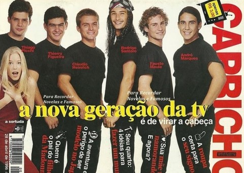 Confira o antes e depois dos galãs dos anos 90