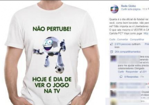 Globo erra o português e vira piada na internet