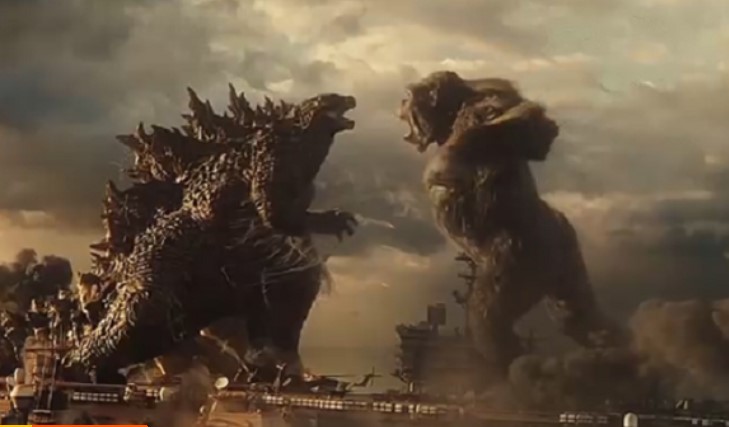 Godzilla vs Kong se confrontam em novo comercial; assista