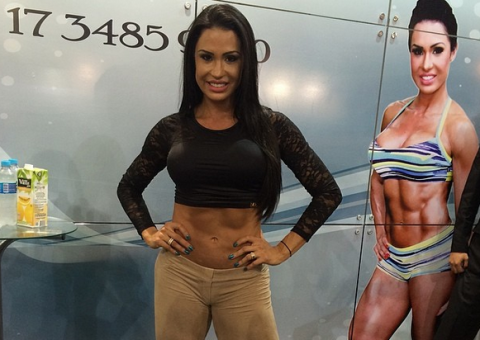 "Não malhei pra ficar sarada", diz Gracyanne Barbosa