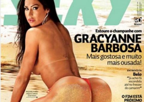  Belo diz que Gracyanne Barbosa levou calote de revista após posar nua