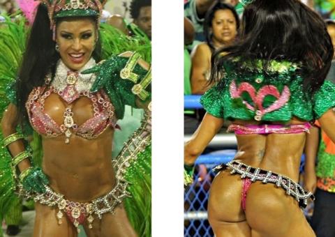 Gracyanne Barbosa é demitida da Mangueira