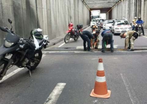 Manaustrans fecha passagem de nível na bola do Coroado depois de acidentes