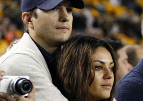 Ashton Kutcher vai ser papai