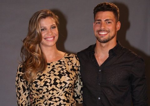 Cauã Reymond passa a noite com Grazi Massafera
